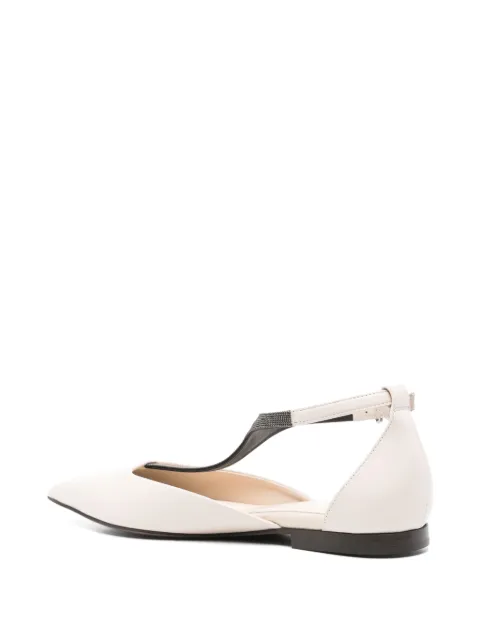 Brunello Cucinelli leather ballerinas MZSKC2913C7680 - 2