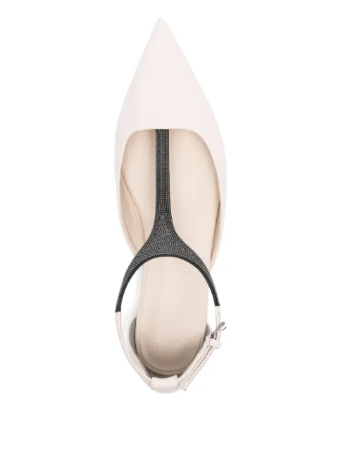 Brunello Cucinelli leather ballerinas MZSKC2913C7680 - 3