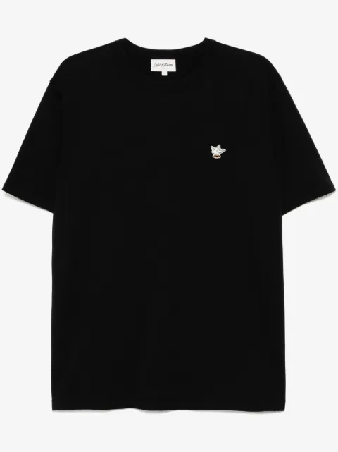 CAFÉ KITSUNÉ Barista Fox Patch Relaxed T-shirt