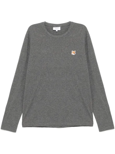 Maison Kitsuné playera con parche Bold Fox