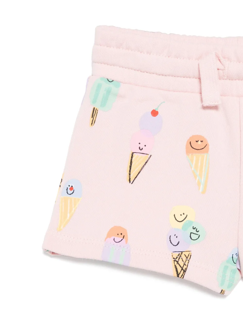 Stella McCartney Kids Shorts met print Roze
