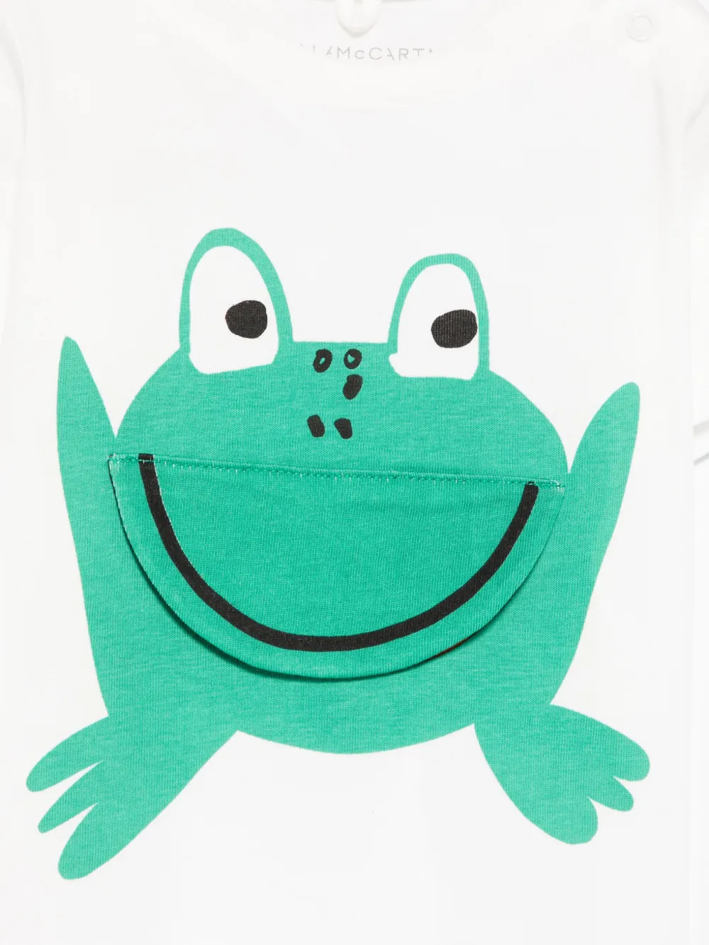 Stella McCartney Kids T-shirt met print Wit