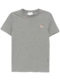 Maison Kitsuné Baby Fox patch regular T-shirt - Grey