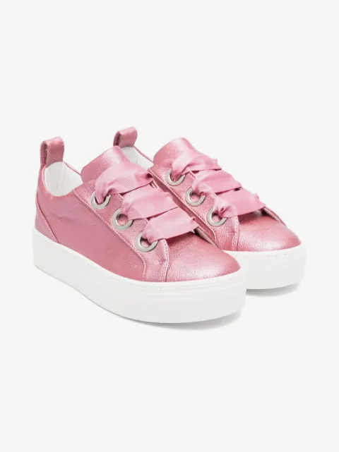 Colorichiari bow-detail sneakers