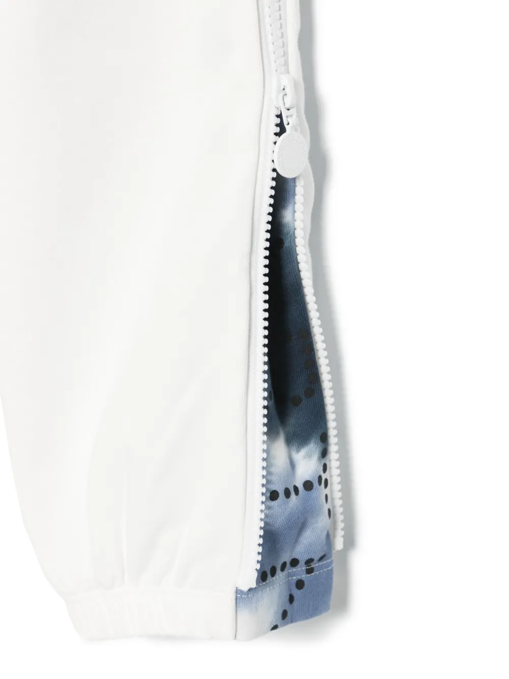 Stella McCartney Kids Trainingsbroek met ritsdetail Wit