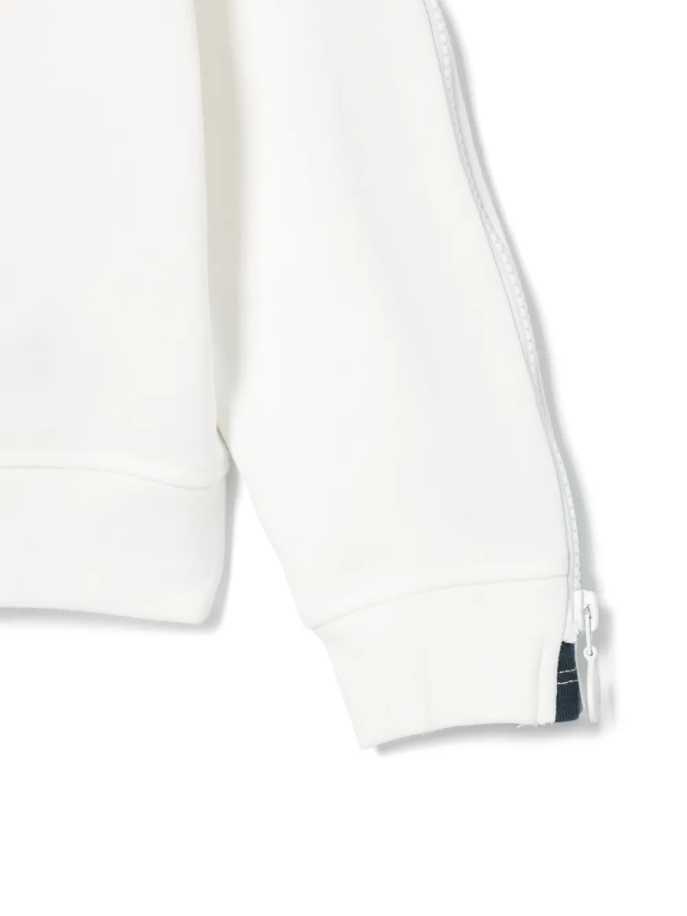 Stella McCartney Kids Sweater met ritsdetail Wit