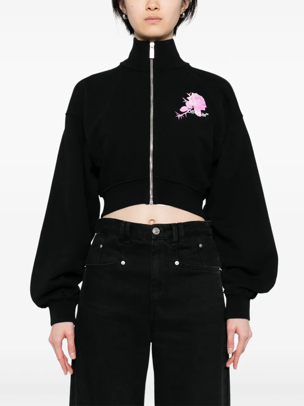 Off-White Jack met logoprint Zwart