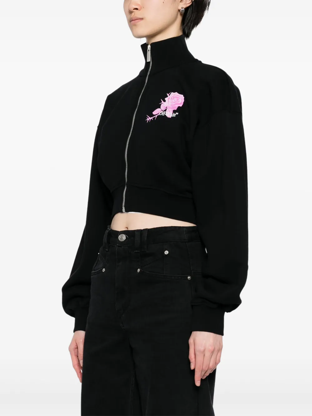 Off-White Jack met logoprint Zwart