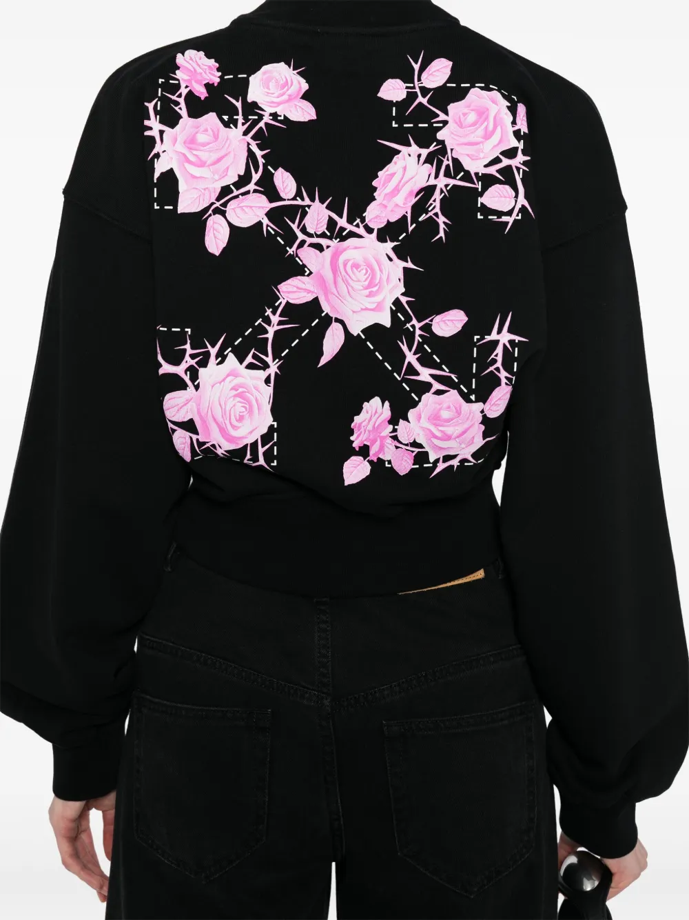 Off-White Jack met logoprint Zwart