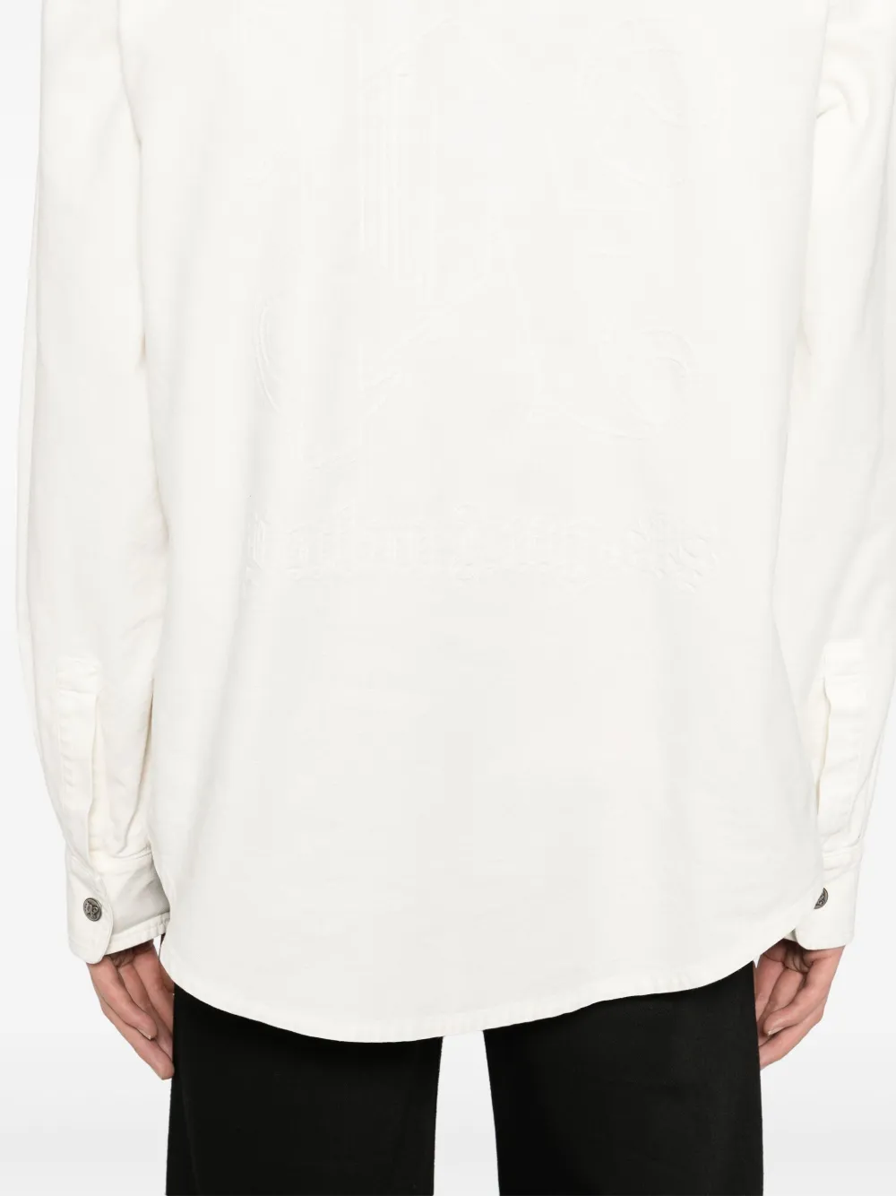 Palm Angels Katoenen shirtjack Beige