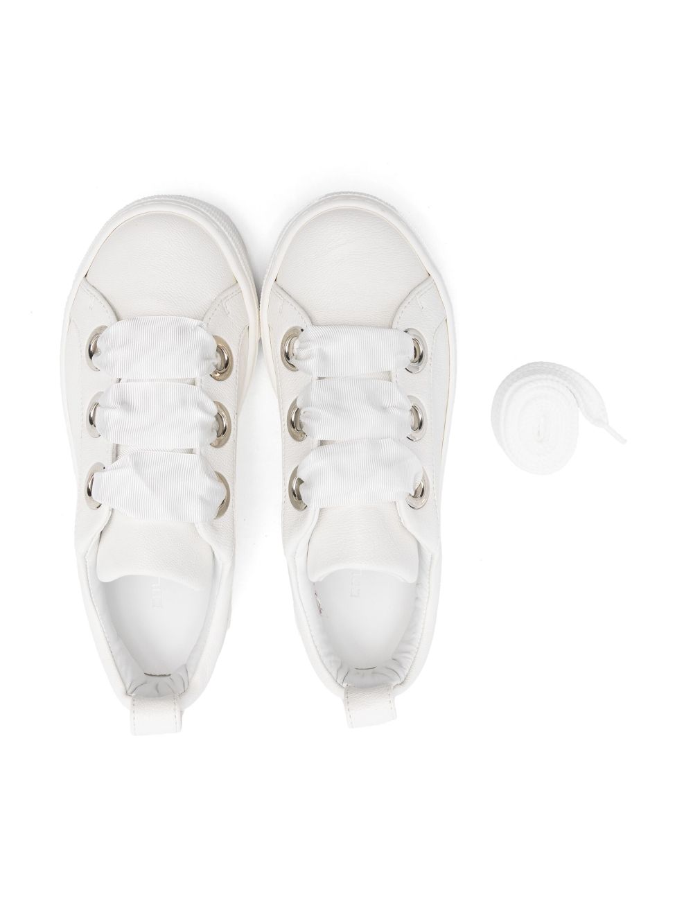 Colorichiari bow-detail sneakers White