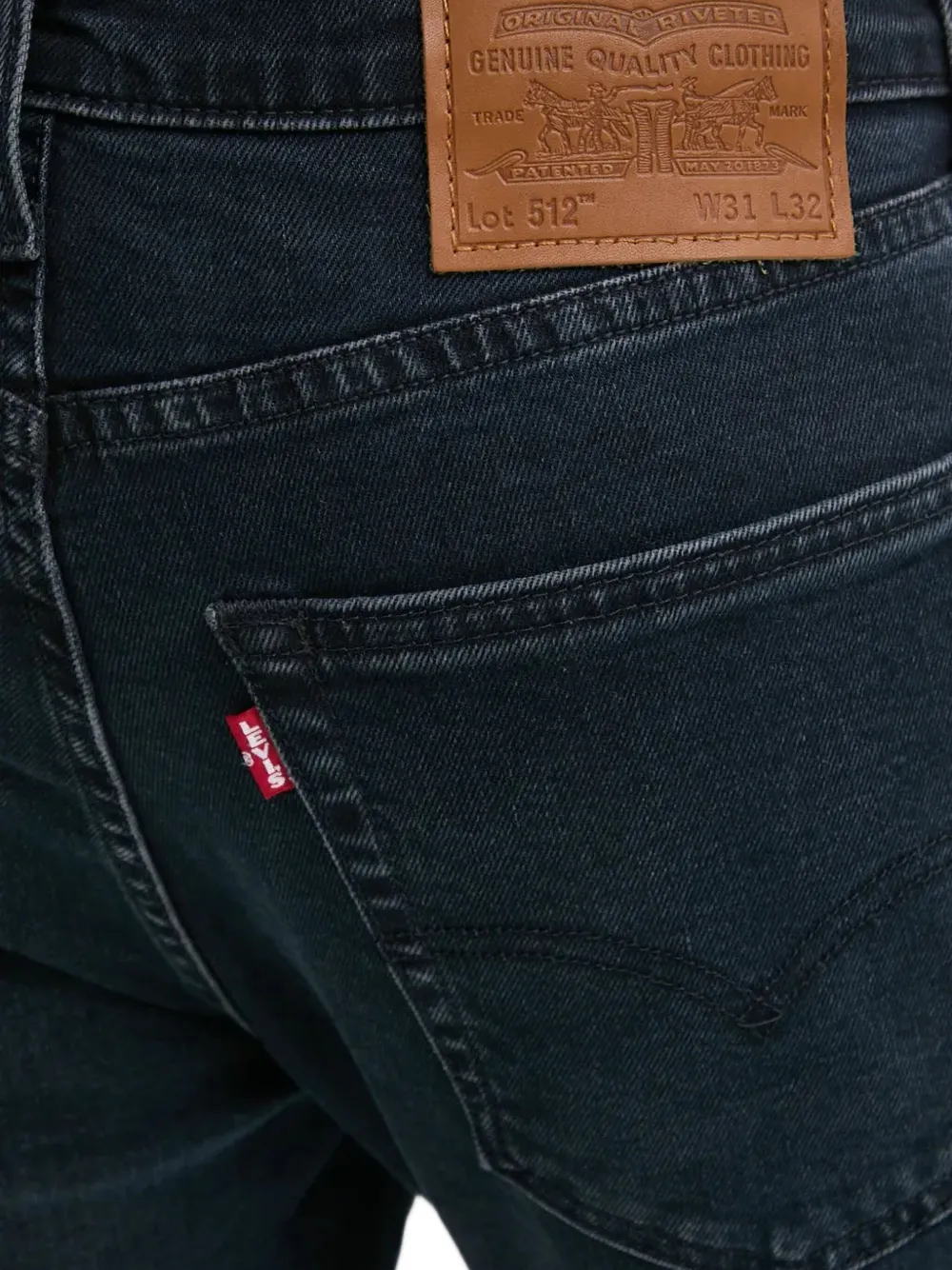 Levi's 512 Five-pockets Jeans In Black