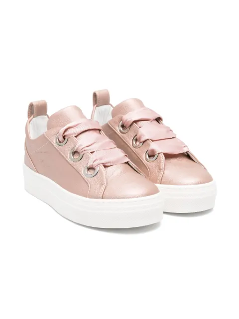 Colorichiari bow-detail sneakers