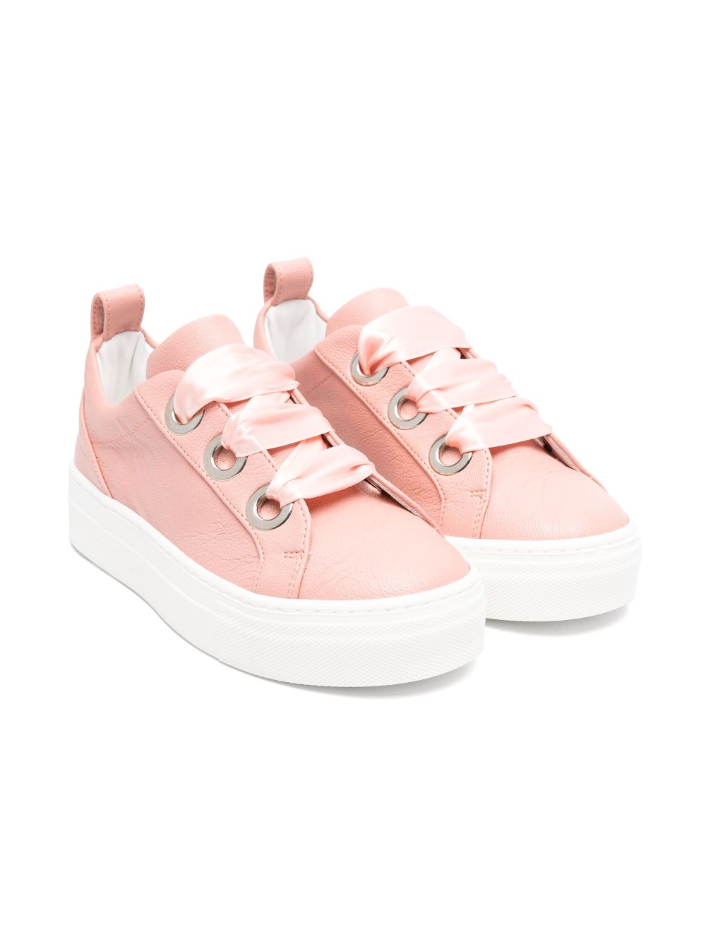 Colorichiari bow-detail sneakers - Pink