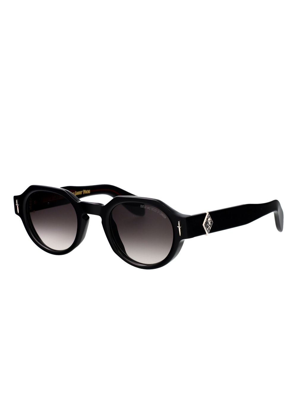 Cutler & Gross The Great Frog round-frame sunglasses - Zwart