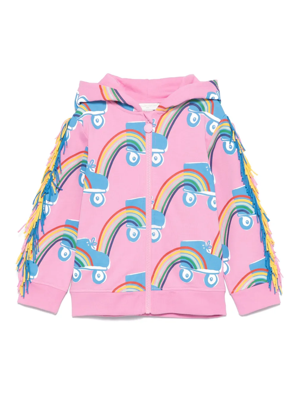 Stella McCartney Kids printed hoodie - Rosa