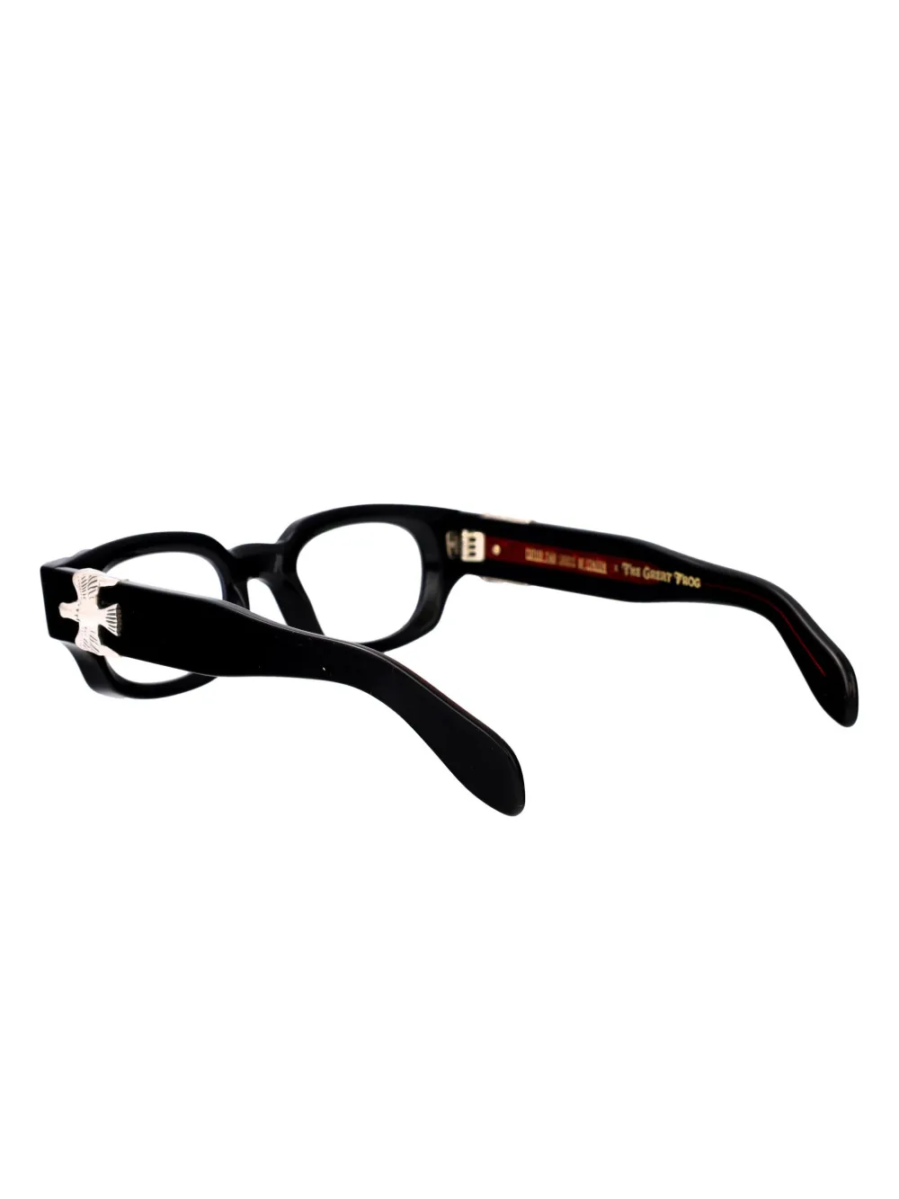 Cutler & Gross Bril met geometrisch montuur Zwart