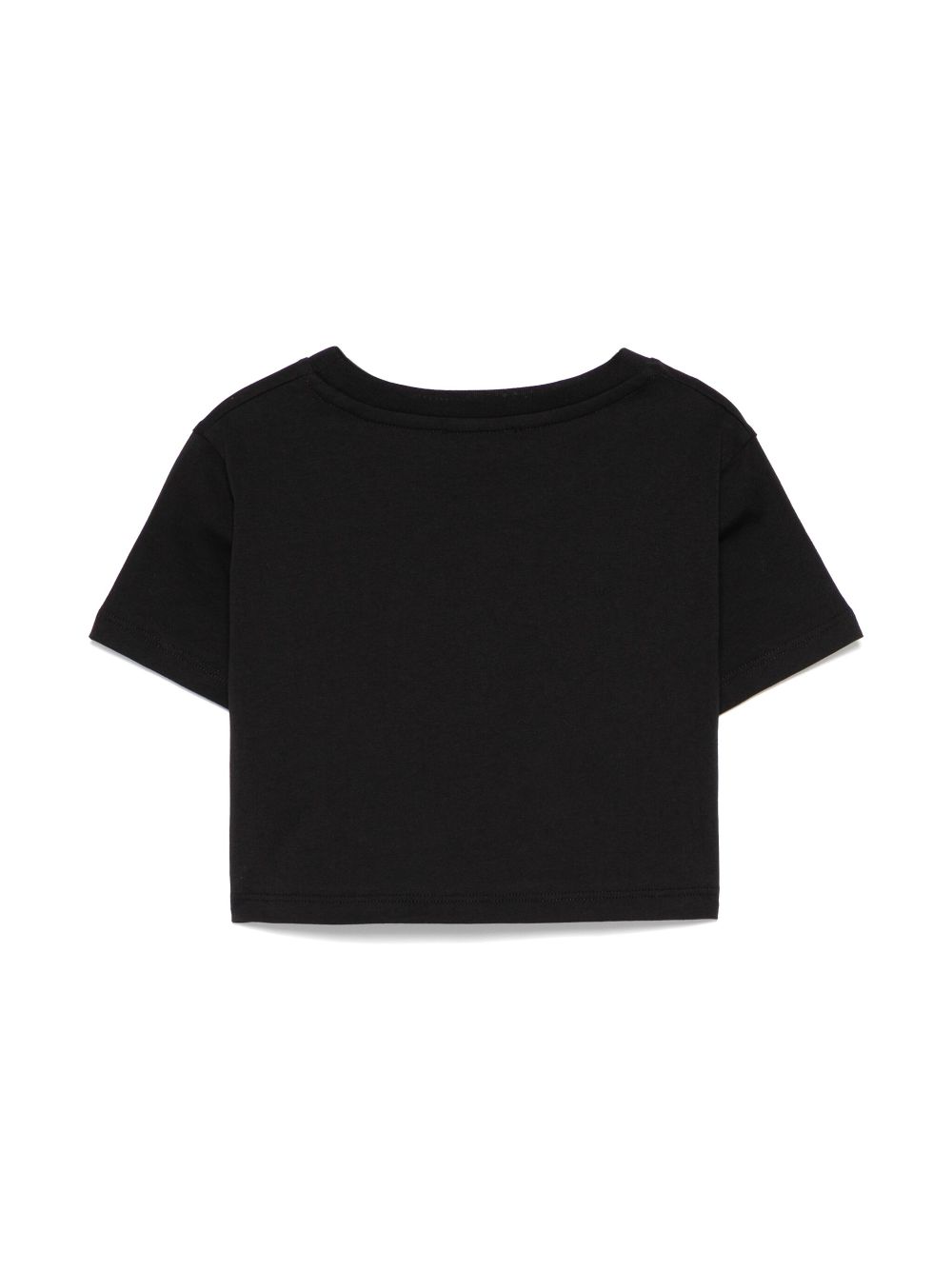 Balmain Kids T-shirt met logopatch - Zwart