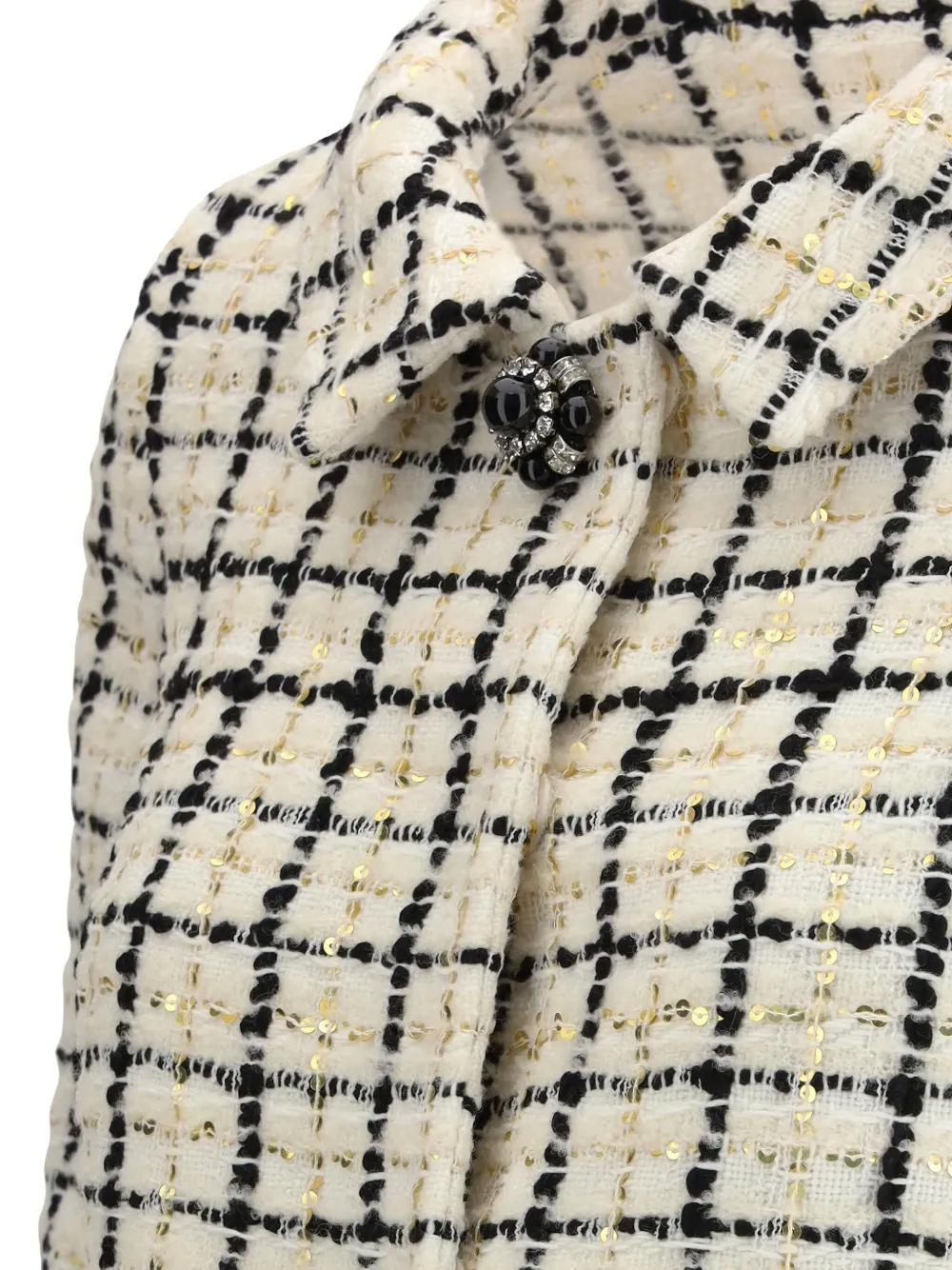 Valentino Garavani Jack verfraaid met pailletten Beige