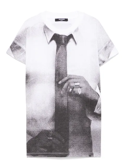 Balmain Kids graphic-print T-shirt