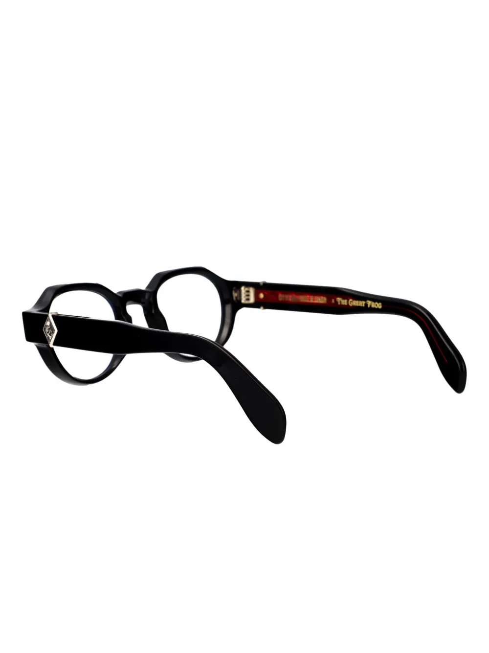 Cutler & Gross Bril met rond montuur Zwart