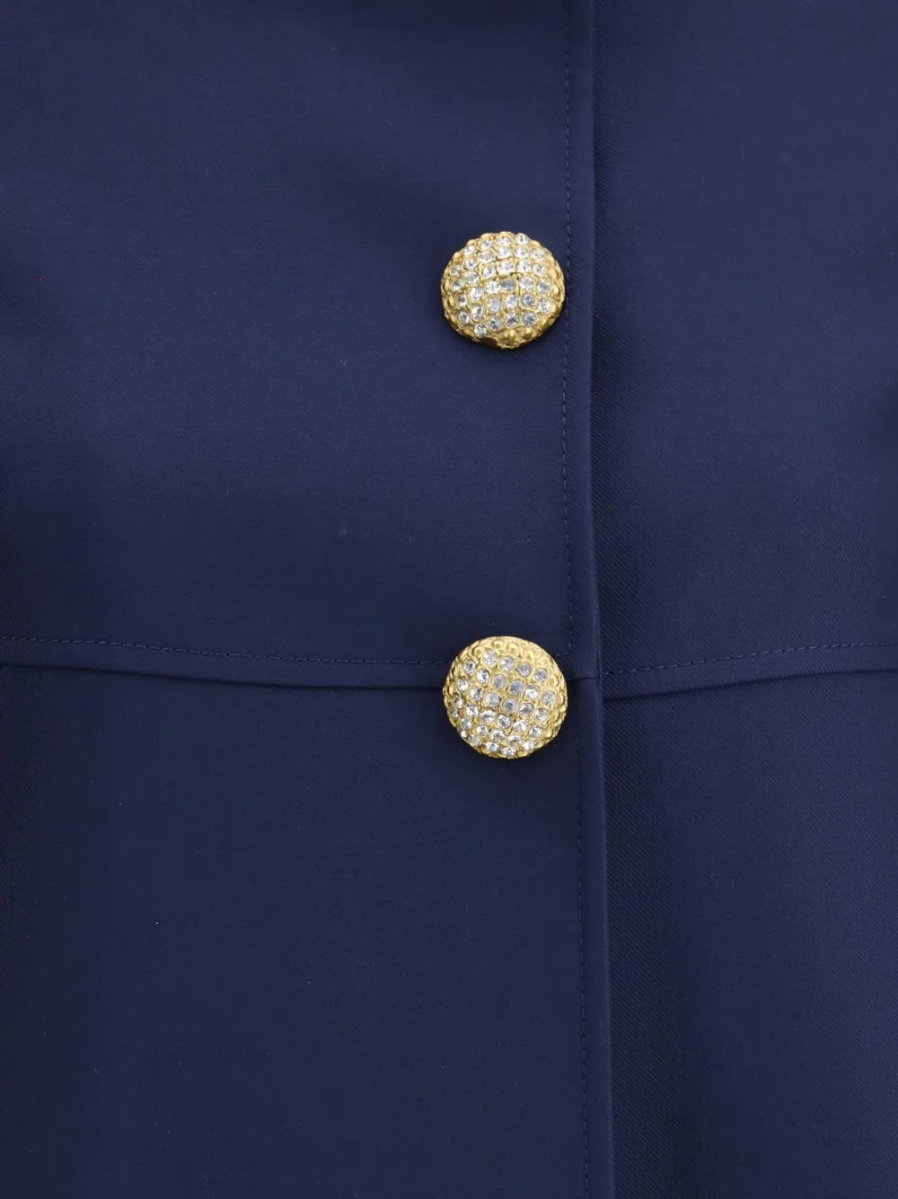 Valentino Garavani Button-up jack Blauw