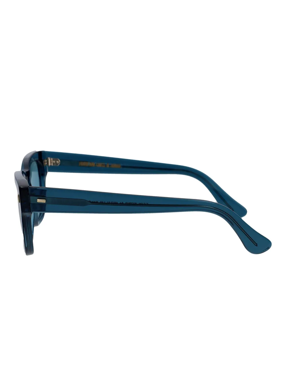 Cutler & Gross Zonnebril met vierkant montuur Blauw