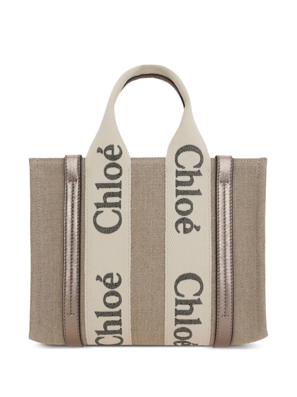 Chloé small Woody tote bag - Neutrals