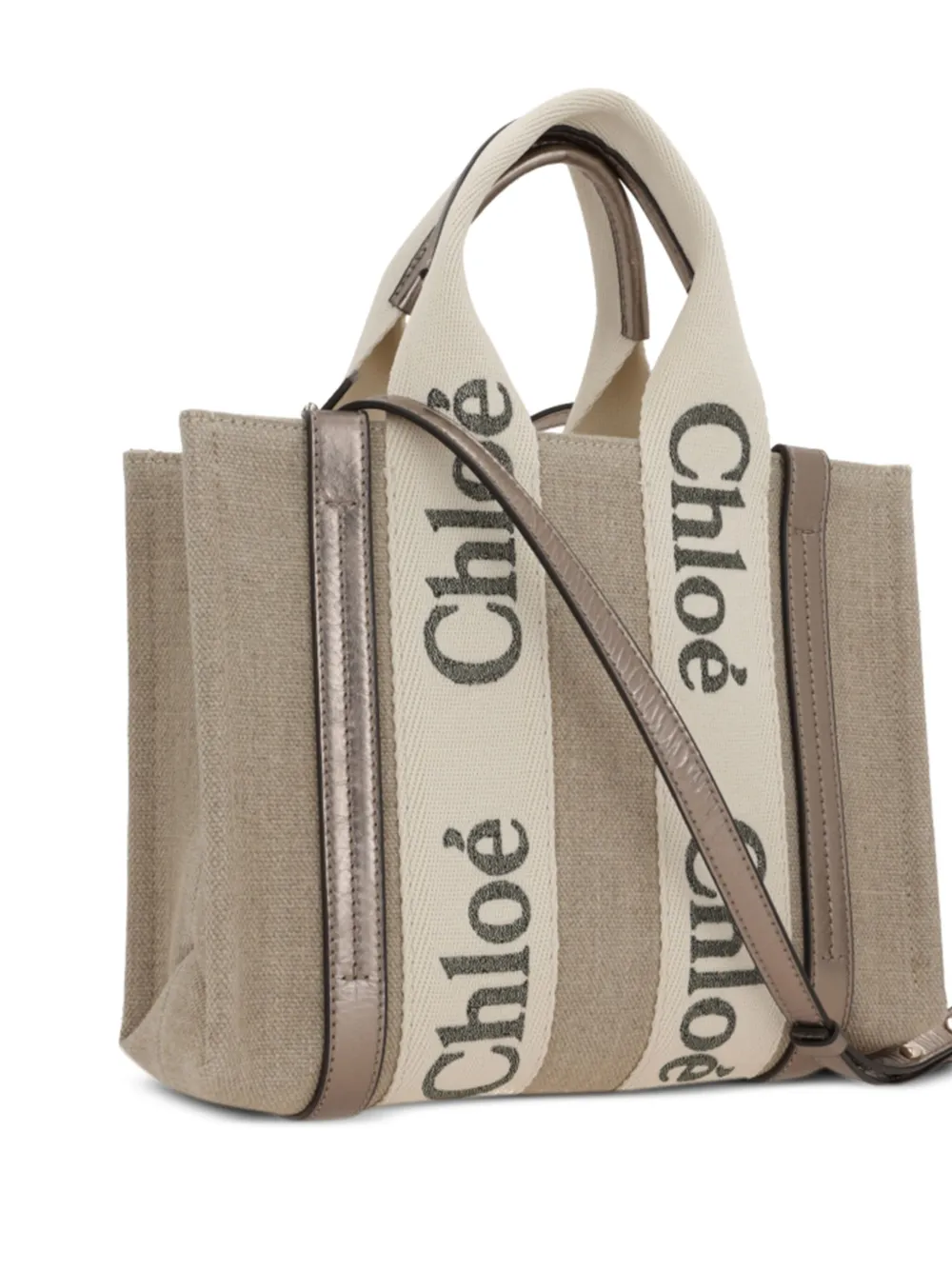 Chloé Woody shopper Beige