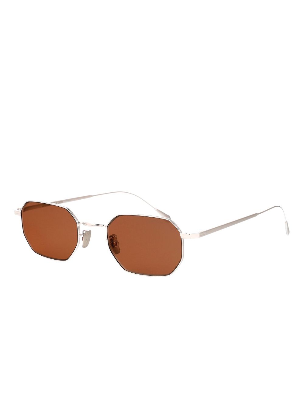 Cutler & Gross Ausn geometric-frame sunglasses - Zilver