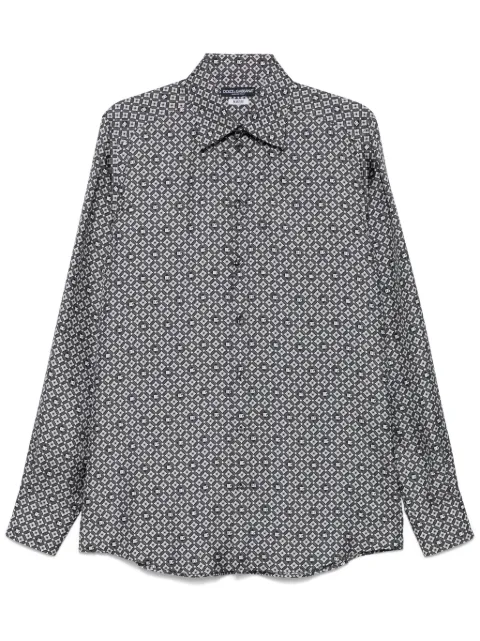 Dolce & Gabbana tie-print silk shirt