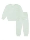 Nike Kids Swoosh-print tracksuit set - Green