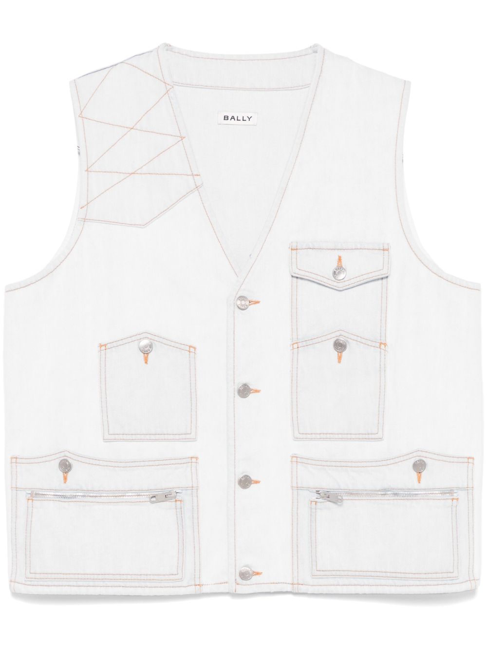 Bally denim vest