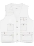 Bally denim vest - Blue