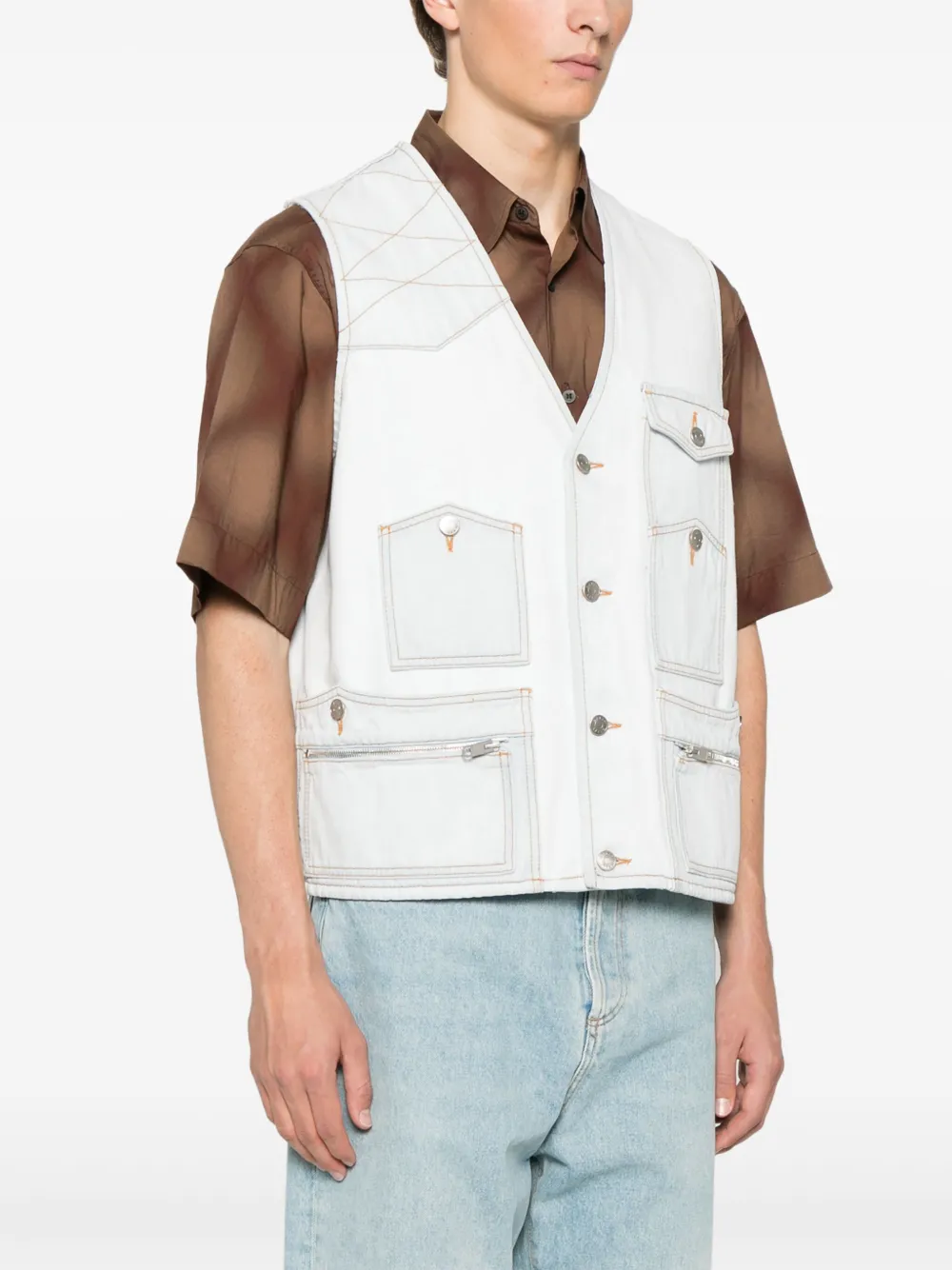 Bally Denim jack Blauw