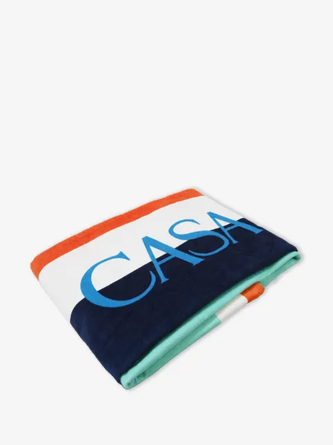 CASABLANCA KIDS graphic print towel 