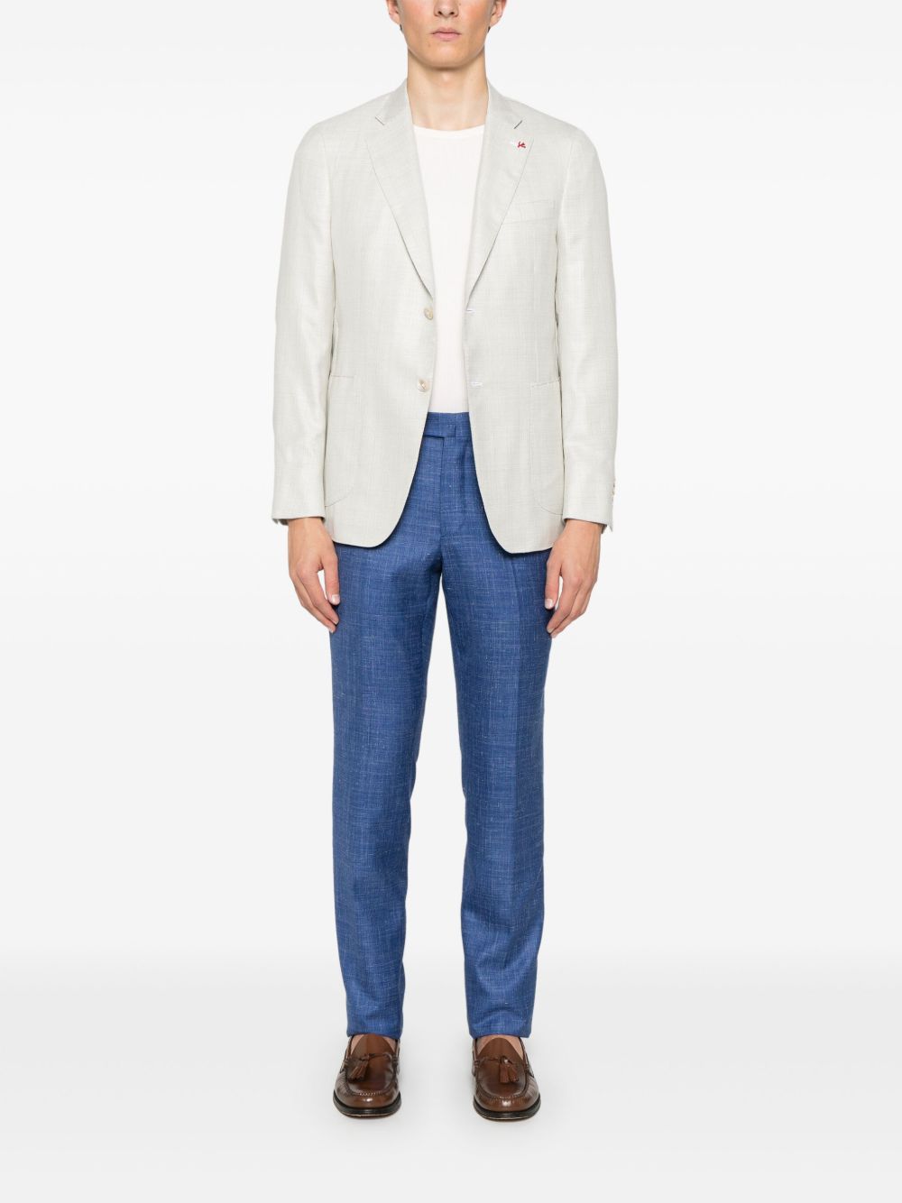 Isaia Capri blazer - Grijs