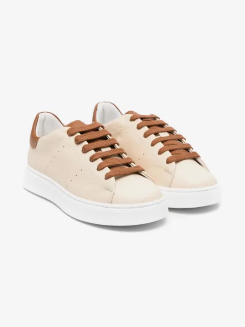 Colorichiari leather sneakers