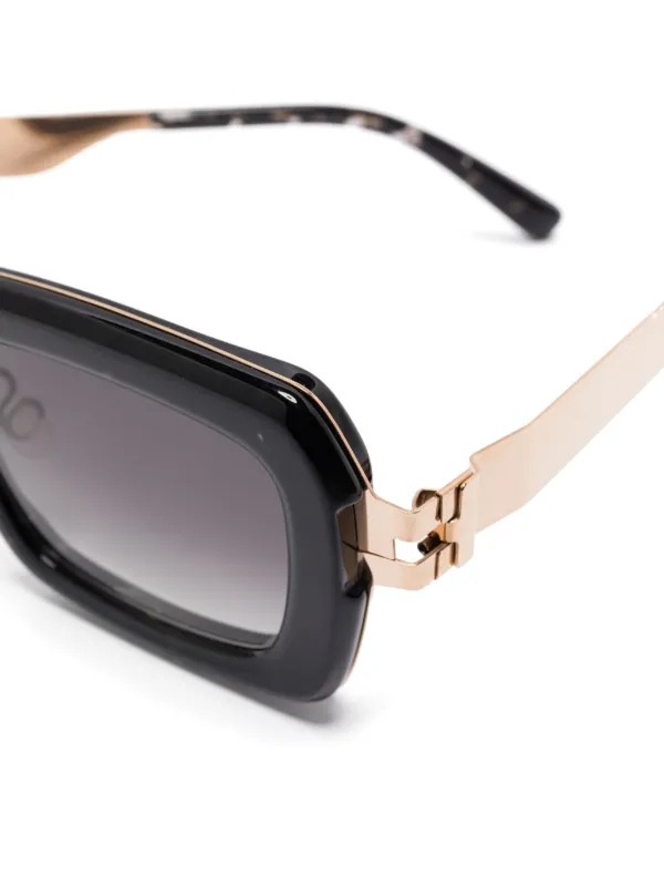 サングラス Mykita Mykita - UNA - 909 a6 black black Mykita Una Sunglasses | Black | FARFETCH