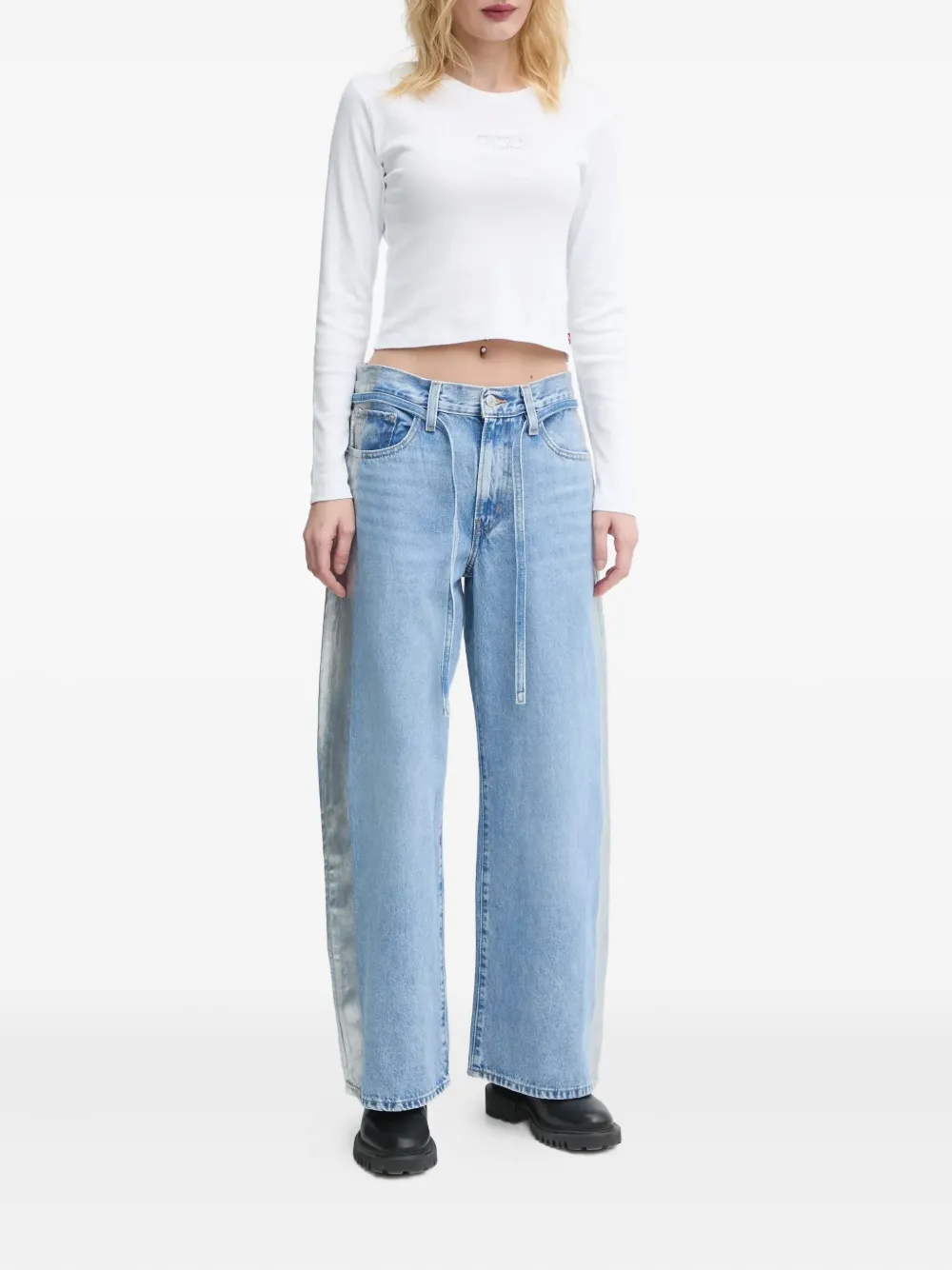 Levi's side-panel jeans - Blauw
