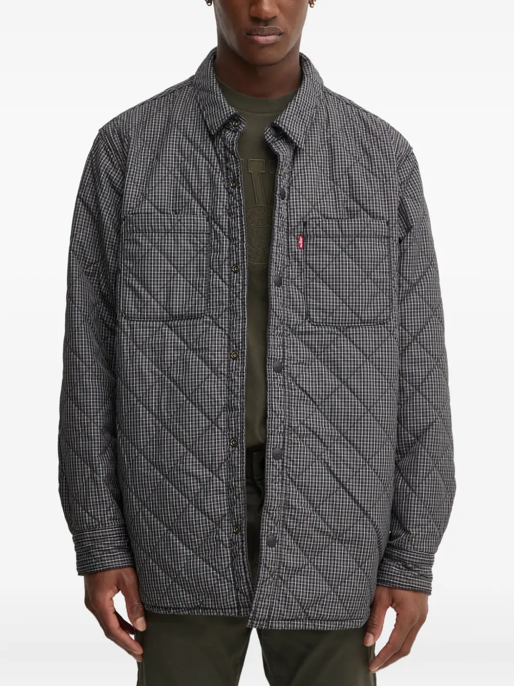 Levi's Bryant reversible quilted jacket | Grey | Image 1