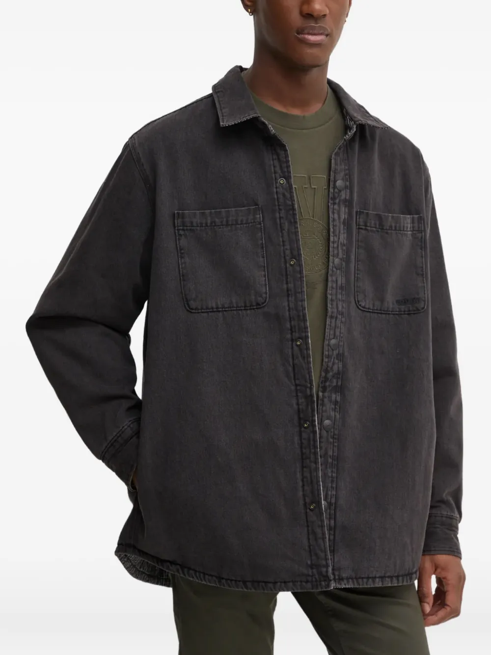 Levi's Bryant Reversible Quilted Jacket In Gray