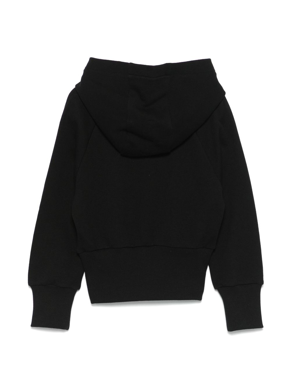 Balmain Kids Hoodie met geborduurd logo - Zwart