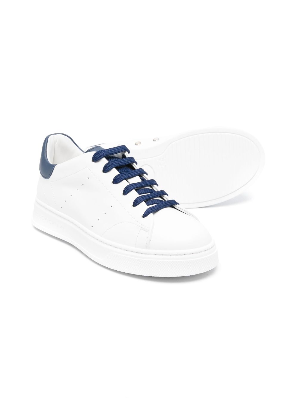 Colorichiari leather sneakers - White