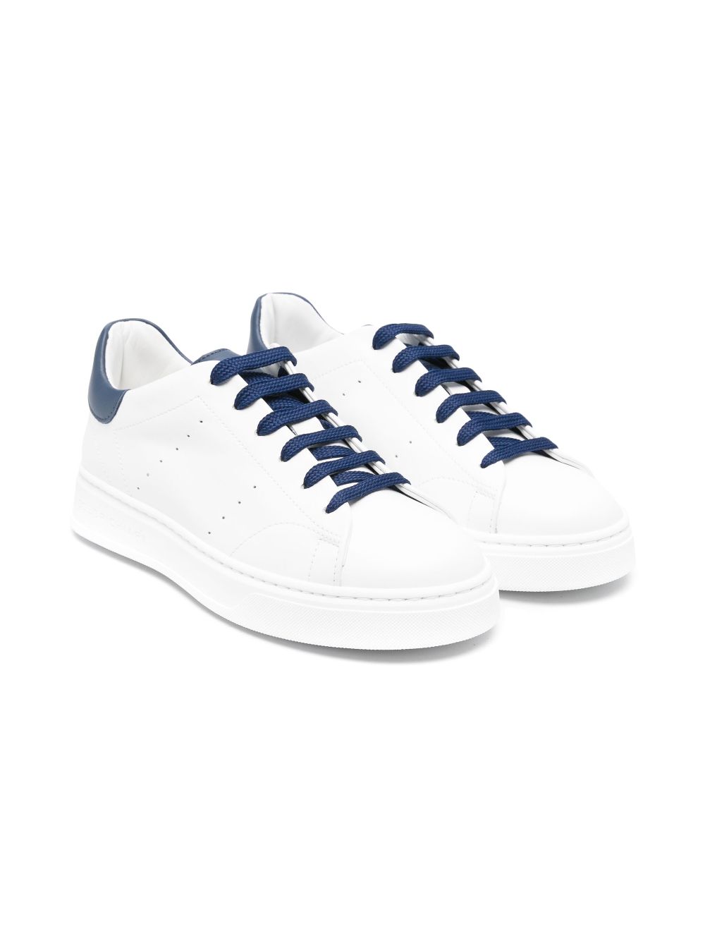 Colorichiari leather sneakers - White