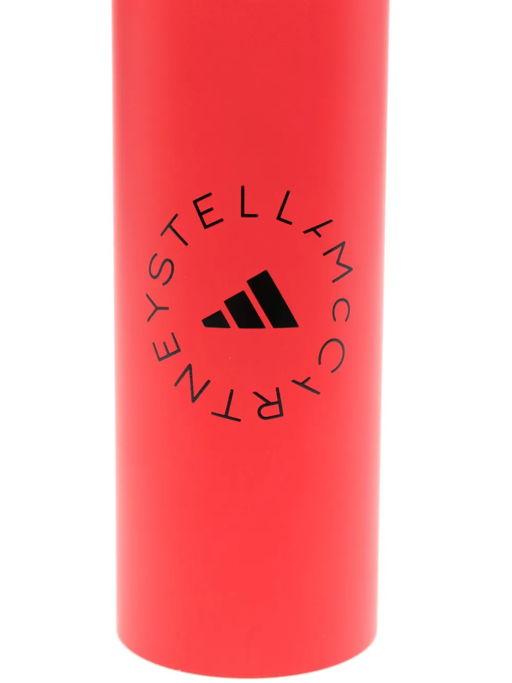Shop Adidas By Stella Mccartney Logo-print Water Bottle (750ml) In 红色