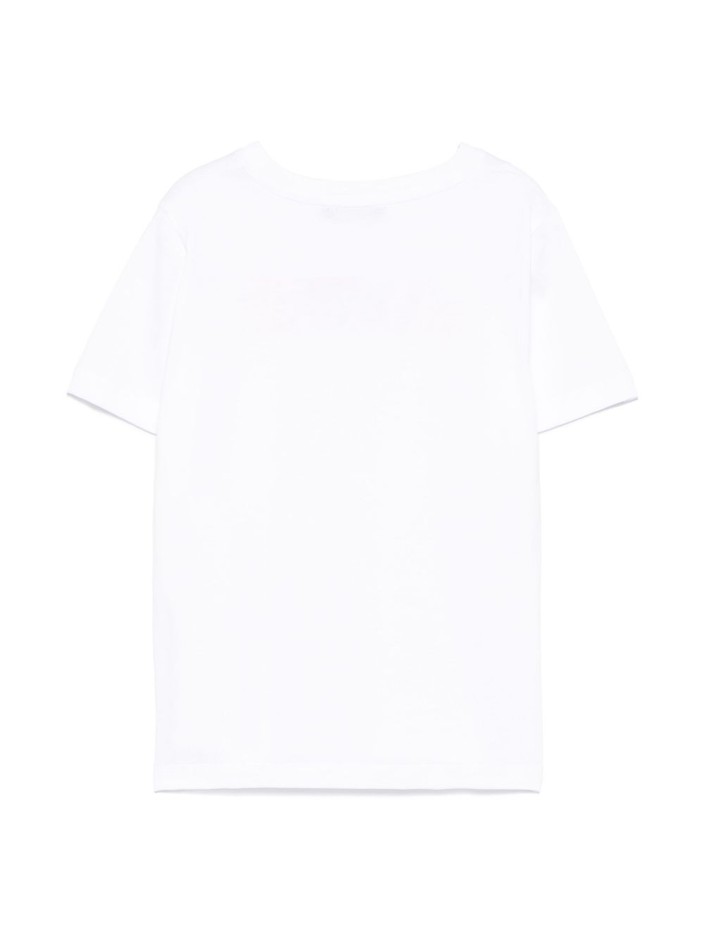 Balmain Kids T-shirt met geborduurd logo - Wit