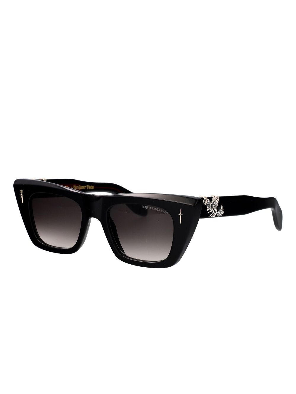 Cutler & Gross The Great Frog cat-eye sunglasses - Zwart