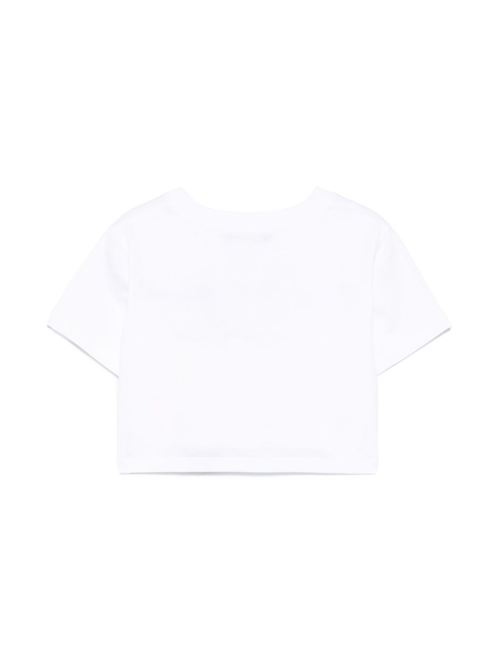 Balmain Kids T-shirt met logopatch - Wit