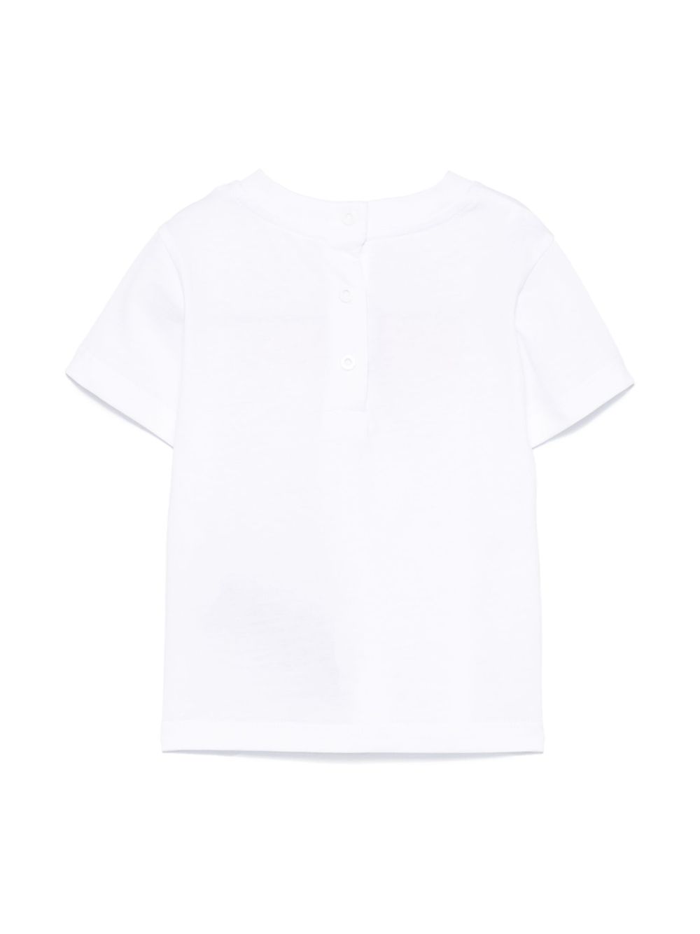 Balmain Kids T-shirt met geborduurd logo - Wit